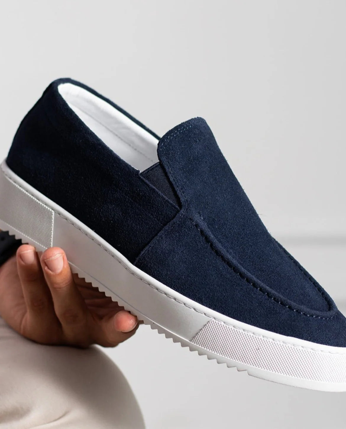 Benidom Suede Slip Ons