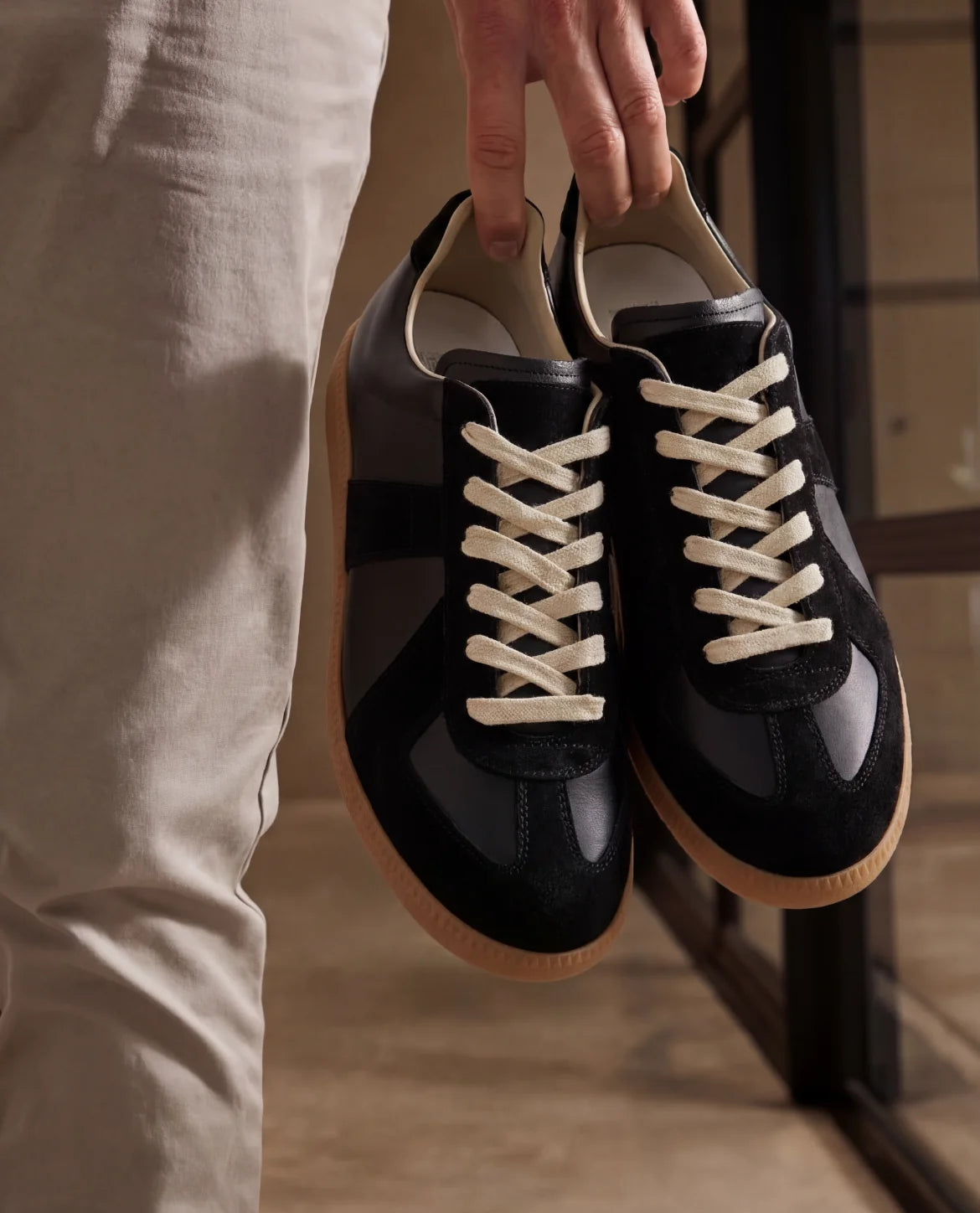 Renzo Leather Sneakers